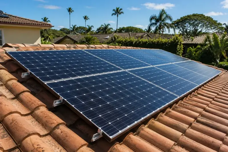 Installation de panneaux solaires à Creissan